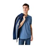 Koton Erkek Polo Yaka T-shirt, Kısa Kollu, Mavi, XS