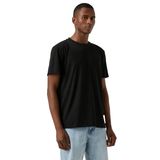 Koton Erkek Regular Fit Etiketli Basic Tişört XL Siyah