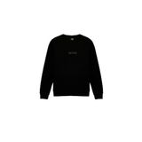 Koton Erkek Regular Fit Uzun Kollu Bisiklet Yaka Baskılı Sweatshirt, Siyah, L Beden