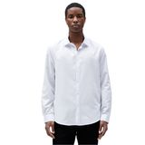 Koton Erkek Spor Gömlek Slim Fit Klasik Yaka Uzun Kollu Non Iron Beyaz, S