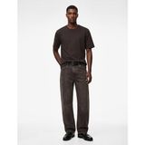 Koton Erkek T-Shirt 6SAM10241MK Kahverengi