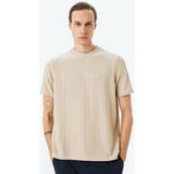 Koton Erkek T-Shirt - Bej - M