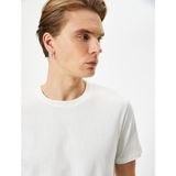 Koton Erkek T-Shirt - Beyaz - M