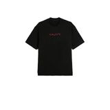 Koton Erkekler için Büyük Boy Baskılı Tişört, Medium, 999 Siyah, 999 Siyah, L