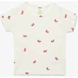 Koton Fiyonk Detaylı Ekru Kız Bebek T-Shirt 6SMG10014AK - 12 - 18 Ay