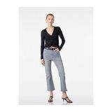 Koton Flare Gri Kadın Jean Pantolon 6SAL40013MD