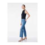 Koton Flare indigo Kadın Jean Pantolon 6SAL40013MD