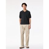 Koton Gri Erkek Regular Fit Dokulu Pamuklu Düğmeli Polo Yaka Kısa Kollu Triko Tişört Model Kodu: 6SAM70015HTGRI - XL