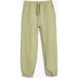 Koton Jogger Pantolon Erkek Çocuklar İçin Cep Detaylı Viskon Kumaş Regular Fit Model - 6 - 7 Yaş - Yeşil