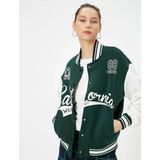 Koton Kadın Ceket Yeşil 4WAL10019IK - XS