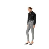 Koton Kadın Dar Paça Skinny Kot Pantolon, Cepli Yüksek Bel, Siyah, 25/32 Beden