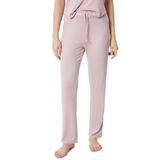 Koton Kadın Düz Paça Pijama Altı Dokulu Beli Bağcıklı Modal Karışımlı Pembe (288) M