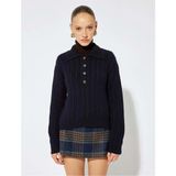 Koton Kadın / Kız Lacivert Kazak (Model Kodu: 5WAK90498HT704 ) - XL