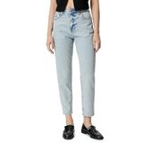 KOTON Kadın Mom Fit Kot Pantolon - Mom Jean, Bleach (Bch), 30W / 32L