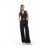 Koton Kadın Slim Fit V Yaka Kolsuz Düğmeli Takım Yeleği, Lacivert, 36 Beden