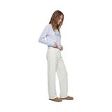Koton Kadın Uzun Kollu Bisiklet Yaka Rahat Kesim Pijama Takımı, Mavi Desenli, XL