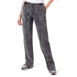 Koton Kadın Washed Effect Straight Wide Leg Pockets eşofman altı, Antrasit (931), S