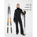 Koton Kayak Tulumu Cepli Fermuarlı Paça Askılı - Siyah - 36