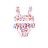 Koton Kelebekli Bikini Seti 2 Parça Fırfırlı Çapraz Askılı