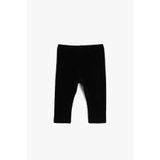 Koton Kids 1KMG49060OK Siyah Kız Bebek Tayt