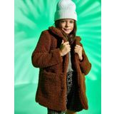 Koton Kids Gömlek Yaka Sherpa Kaban