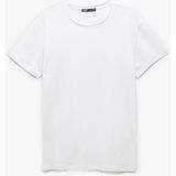 Koton Kısa Kollu Bisiklet Yaka Pamuklu Erkek Slim Fit Tişört - Beyaz