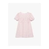 Koton Kız Bebek Elbise 6SMG80007AK PEMBE DESENLİ