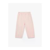Koton Kız Bebek Şardonlu Beli Lastikli Basic Jogger Eşofman Altı