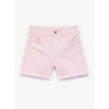 Koton Kız Çocuk Pembe Şort, 6-7 Yaş, 6SKG40006AD, Gül, Kız çocuk