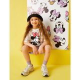 Koton Kız Çocuk Puantiyeli Minnie Mouse Lisanslı Baskılı Kısa Kollu Tişört Pamuklu - 11 - 12 Yaş - Ekru