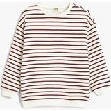 Koton Kız Çocuk Sweatshirt Beyaz 5WKG10267AK - 13 - 14 Yaş