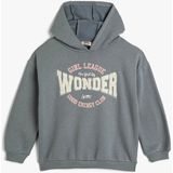 Koton Kız Çocuk Sweatshirt Mavi 4WKG10347AK - 4 - 5 Yaş