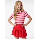 Koton Kız Çocuk T-Shirt 6SKG10563AK Pembe Çizgili
