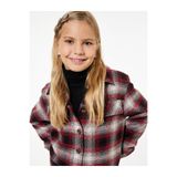 Koton Kız Çocuk Uzun Kollu Klasik Yaka Desenli Oduncu Gömlek (AW 25)