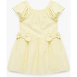 Koton Kloş Mini Sarı Kız Bebek Elbise 6SMG80040AW - 9 - 12 Ay