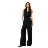 KOTON Kolsuz Bluz V Yaka Fırfırlı Regular Fit
