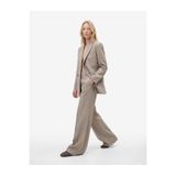 Koton Kruvaze Yaka Bej Kadın Blazer Ceket 6SAK50016UW