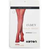 Koton Külotlu Çorap 15 Den - M - Bordo