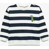 Koton Lacivert Erkek Bebek Sweatshirt 6WMB10080TK - 12 - 18 Ay