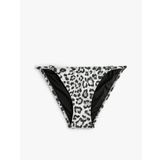 Koton Leopar Desenli Bikini Altı Normal Bel