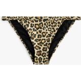 Koton Leopar Desenli Slip Bikini Altı Leopar Desenli 4sak00041mm