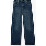 Koton Loose Fit Indigo Kız Çocuk Jean Pantolon 7WKG40005AD - 13 - 14 Yaş