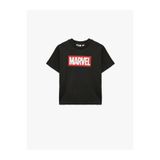 Koton Marvel Baskılı Lisanslı Antrasit Erkek Çocuk T-Shirt 6SKB10246TK