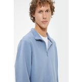 Koton Mavi Erkek Sweatshirt 5WAM70002MK