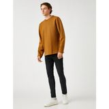 Koton Michael Siyah Skinny Fit Jean Erkek Kot Pantolon