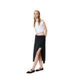 Koton Midi Etek Yırtmaç Detaylı A Kesim Slim Fit Beli Lastikli