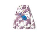 Koton MIX Erkek Bebek Çok Renkli Dinozor Baskılı Kapşonlu Batik Desenli Kanguru Cepli Kulak Aplike Detaylı Sweatshirt