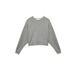 Koton Modal Kumaş Kayık Yaka Uzun Kollu Arkası Pencere Detaylı Sweatshirt