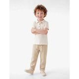 Koton Müslin Bej Erkek Bebek Pantolon 6SMB40071TW - 1 - 2 Ay