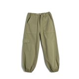 Koton Normal Bel Cep Detaylı Jogger Pantolon, Kız Çocuk, Haki, 11/12 Yaş